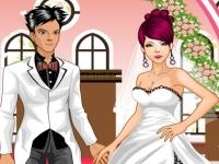 Jeu mobile Wedding couple dressup