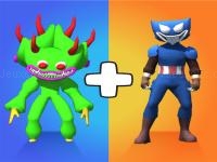 Jeu mobile Merge master: poppy & glamrock