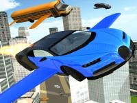 Jeu mobile Ultimate flying car crazy