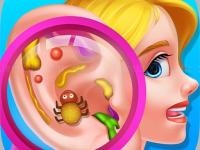 Jeu mobile Ear doctor - litttle ear doctor ear surgery