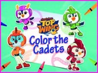 Jeu mobile Top wing: color the cadets