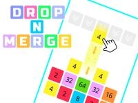 Jeu mobile Drop n merge blocks