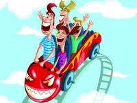 Jeu mobile Roller coaster leap