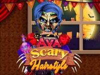 Jeu mobile Ava scary hairstyles