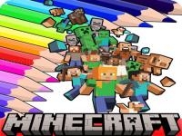 Jeu mobile Coloring book for minecraft