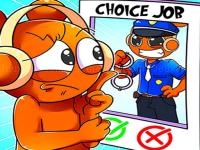 Jeu mobile Sprunki policeman for kids