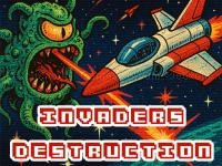 Jeu mobile Invaders destruction