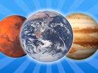 Jeu mobile Merge the planets: 2048!