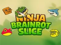 Jeu mobile Ninja brainrot slice