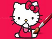 Jeu mobile Easy coloring kitty