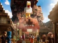 Jeu mobile Minecraft lava chicken