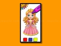 Jeu mobile Bts princess coloring book