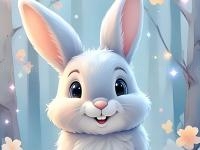 Jeu mobile Easter bunny coloring book