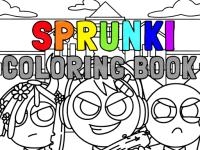 Jeu mobile Sprunki coloring book game