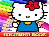 Jeu mobile Coloring book for hello kitty