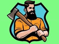 Jeu mobile Woodcutter 3d