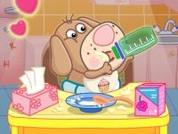 Jeu mobile Hippo baby care game