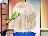 Jeu mobile Girls student hairstyle design