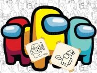 Jeu mobile Coloring games: among us