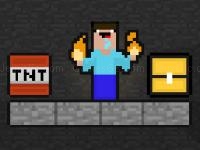 Jeu mobile Noob vs tnt boom