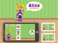 Jeu mobile World of alice - opposites game