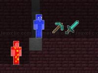 Jeu mobile Fire steve and water alex