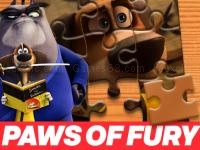 Jeu mobile Paws of fury the legend of hank jigsaw puzzle