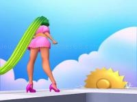 Jeu mobile Keep long hair
