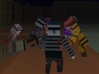 Jeu mobile Pga6 pixel gun warfare 2  zombie attack