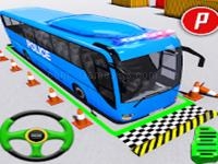 Jeu mobile Police bus parking- simulation