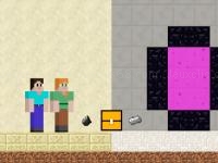 Jeu mobile Steve and alex house escape