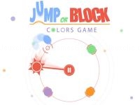 Jeu mobile Jump or block : colors game