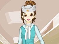 Jeu mobile Air hostess dress up
