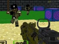 Jeu mobile Combat pixel arena 3d infinity