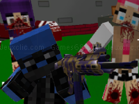 Jeu mobile Blocky combat swat zombie apocalypse 2022