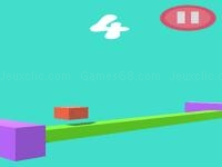 Jeu mobile 3d cube runner