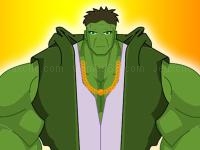 Jeu mobile Hulk dress up