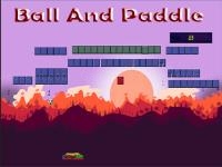 Jeu mobile Ball and paddle