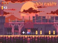 Jeu mobile Ninja runner the game