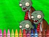 Jeu mobile 4gameground - zombie coloring
