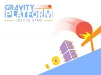 Jeu mobile Gravity platform : colors game