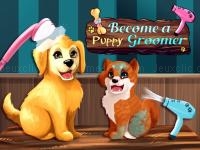 Jeu mobile Become a puppy groomer