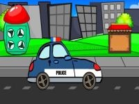 Police car escape