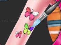 Jeu mobile Fashion arm tattoo designer