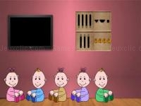 Jeu mobile Naughty baby escape