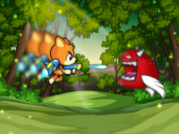 Jeu mobile Hero adventure shooter online game