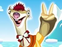 Jeu mobile Ice age sid dressup