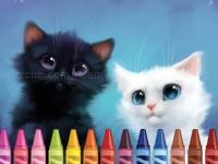 Jeu mobile 4gameground - kittens coloring