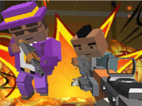 Jeu mobile Advanced blocky gangster warfare