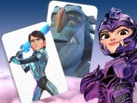 Jeu mobile Trollhunters rise of the titans card match